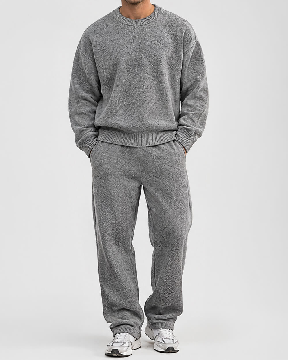 Knit Jogger - Gray