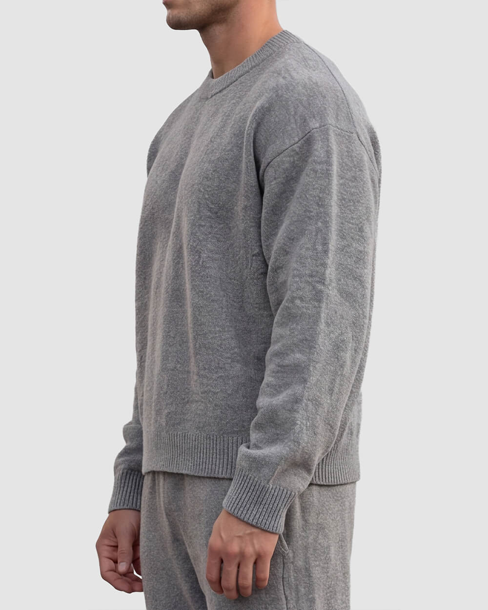 Knit Sweater - Gray