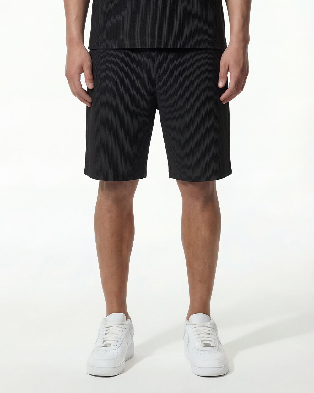 Milan Pleated Short - Black