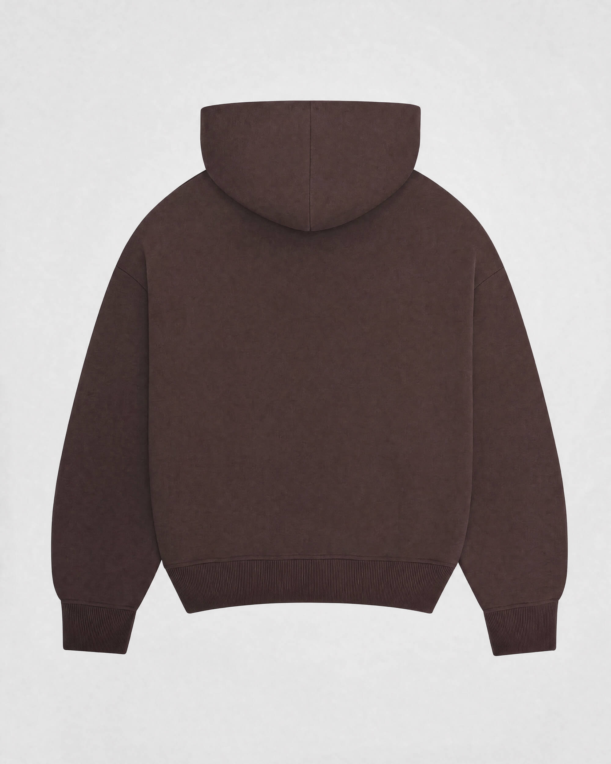 Zip Hoodie - Brown