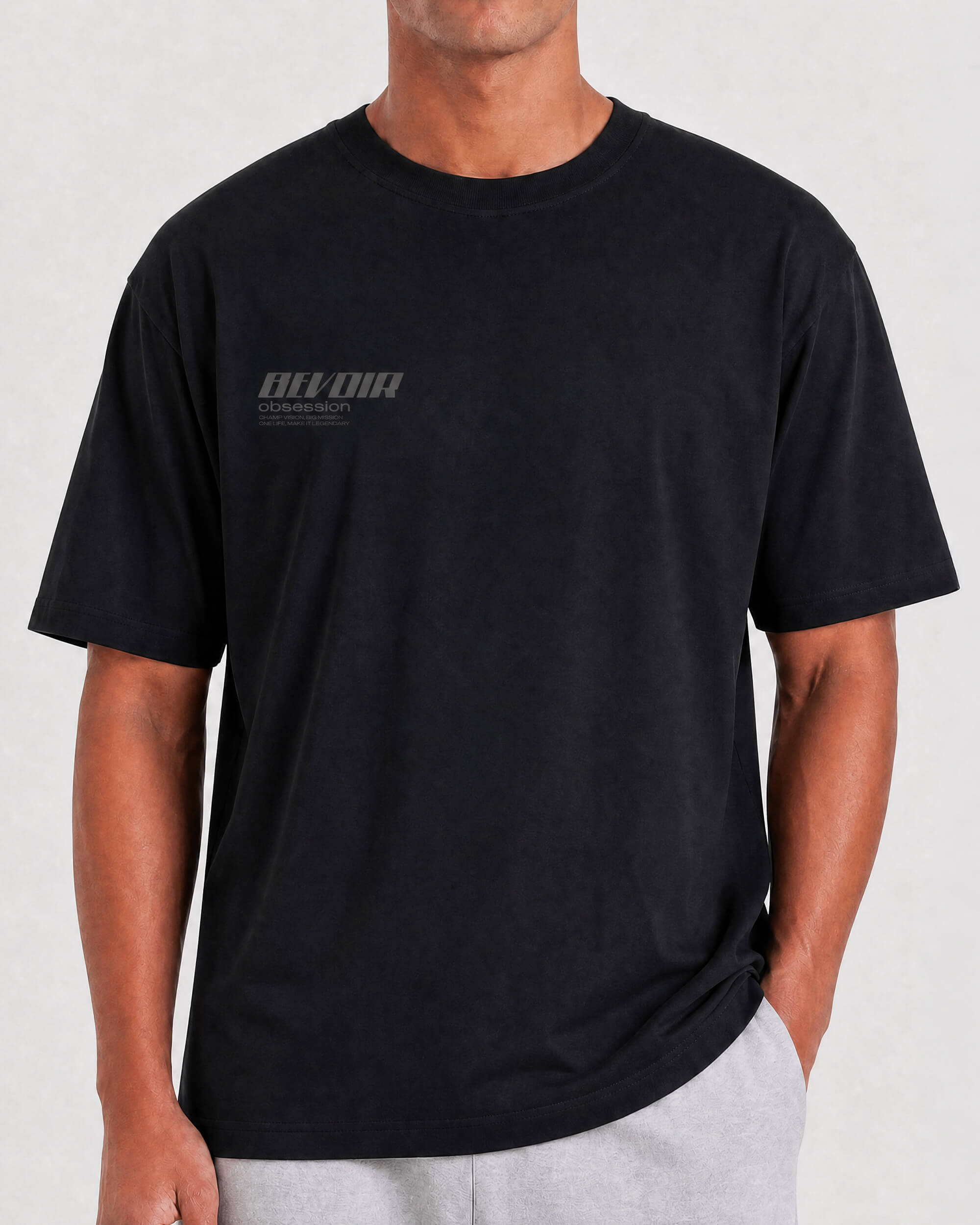 Champ Vision T-shirt - Black/Black