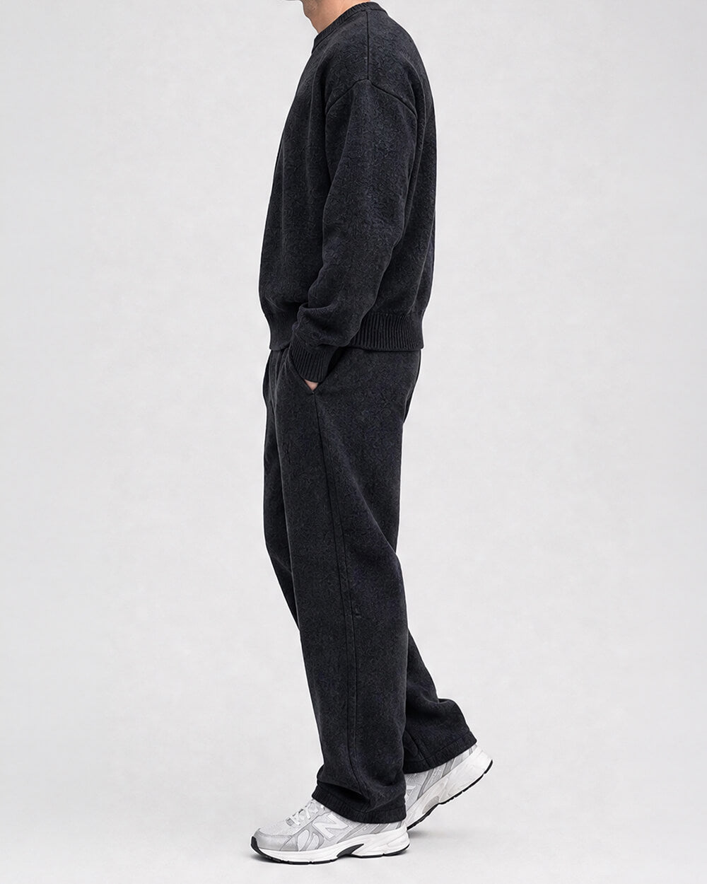 Knit Jogger - Black