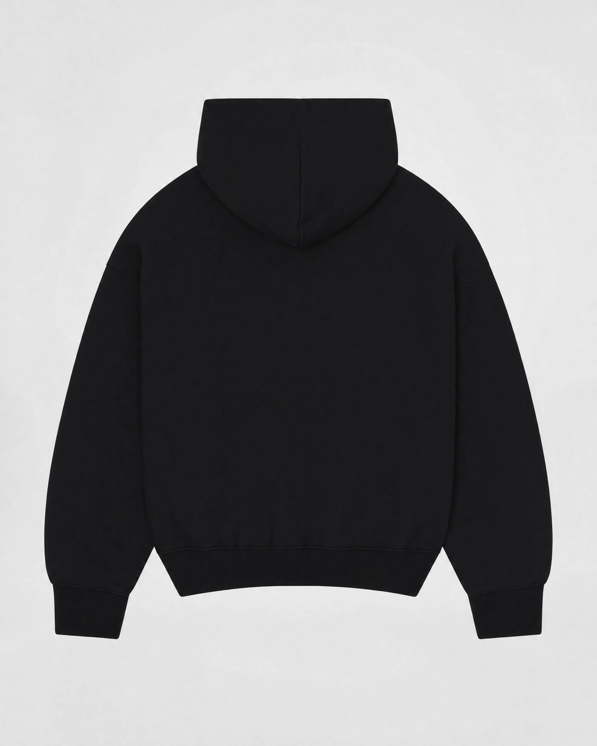 Zip Hoodie - Black