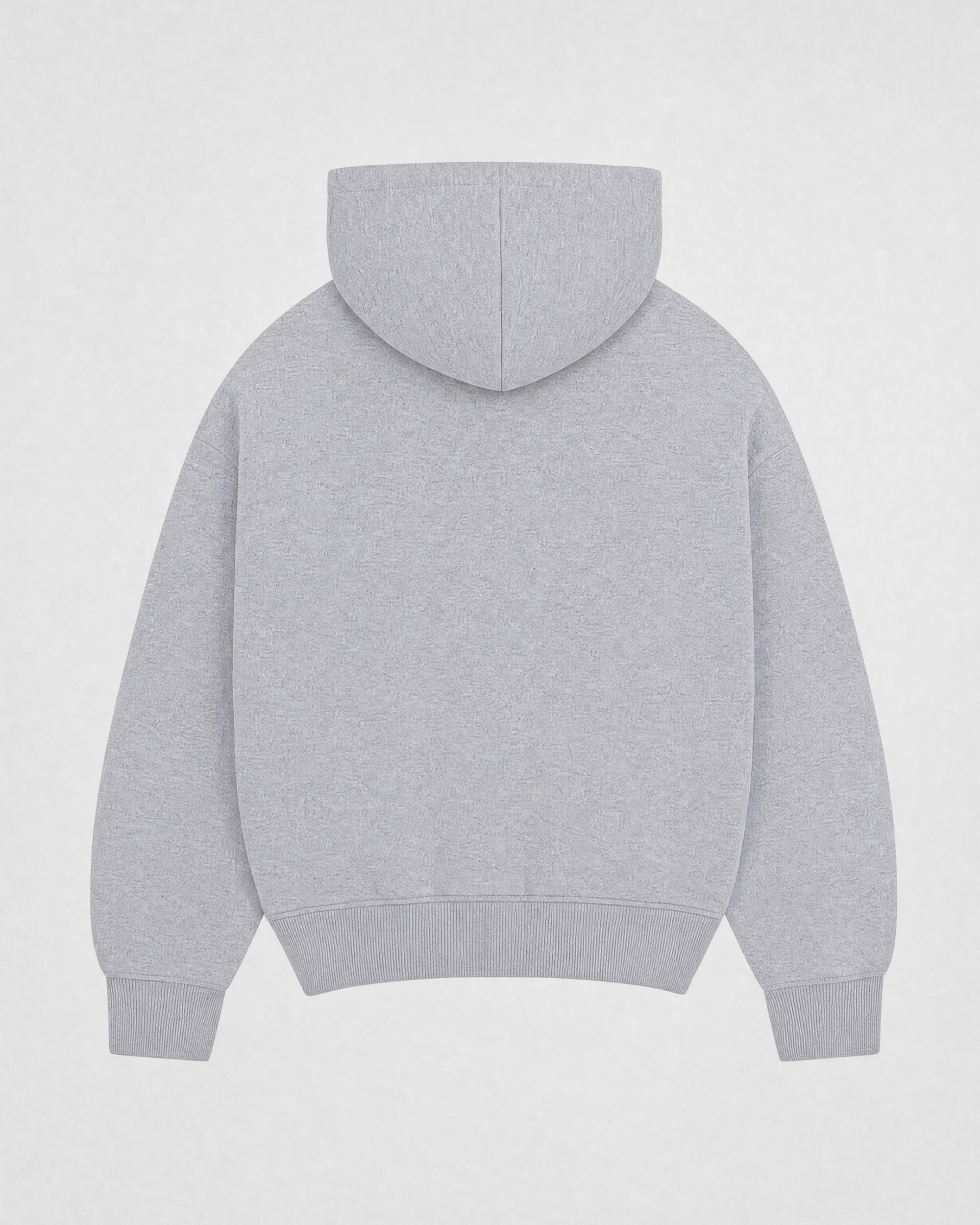Zip Hoodie - Grey