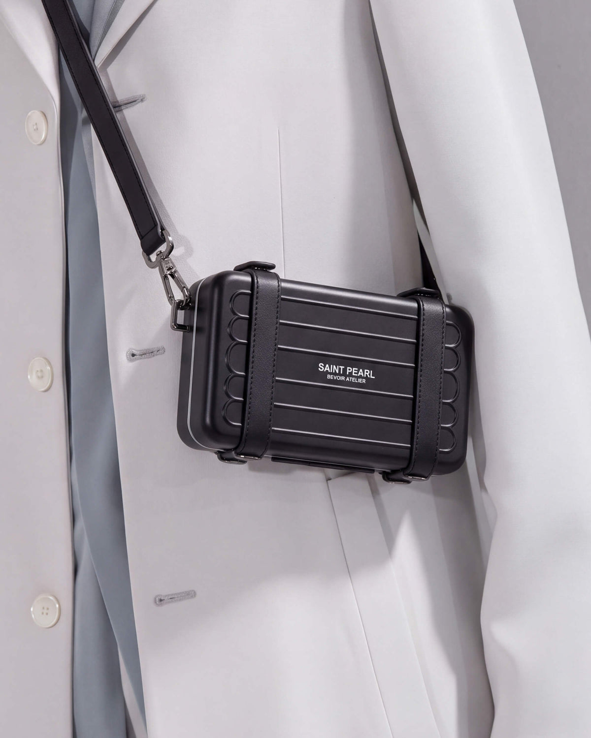Saint Pearl Cross-Body Bag - Black