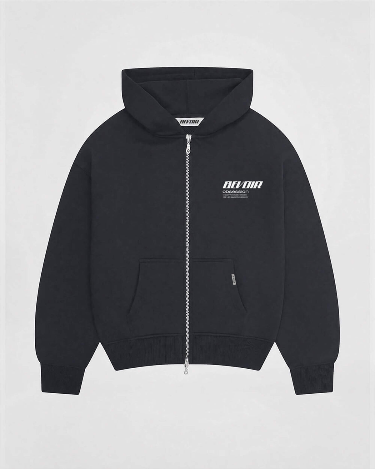 Zip Hoodie - Dark Grey