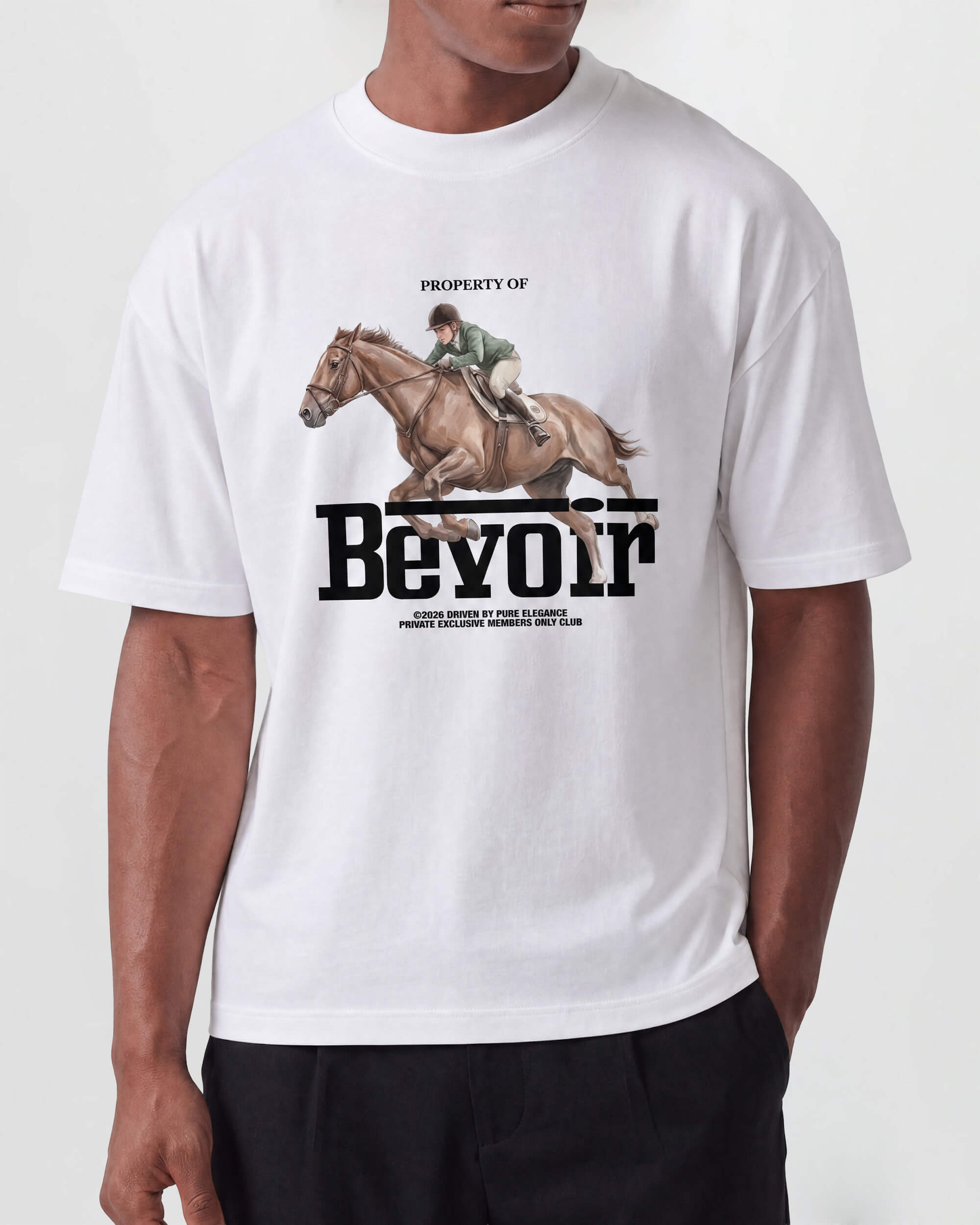 Heritage Rider T-Shirt - White