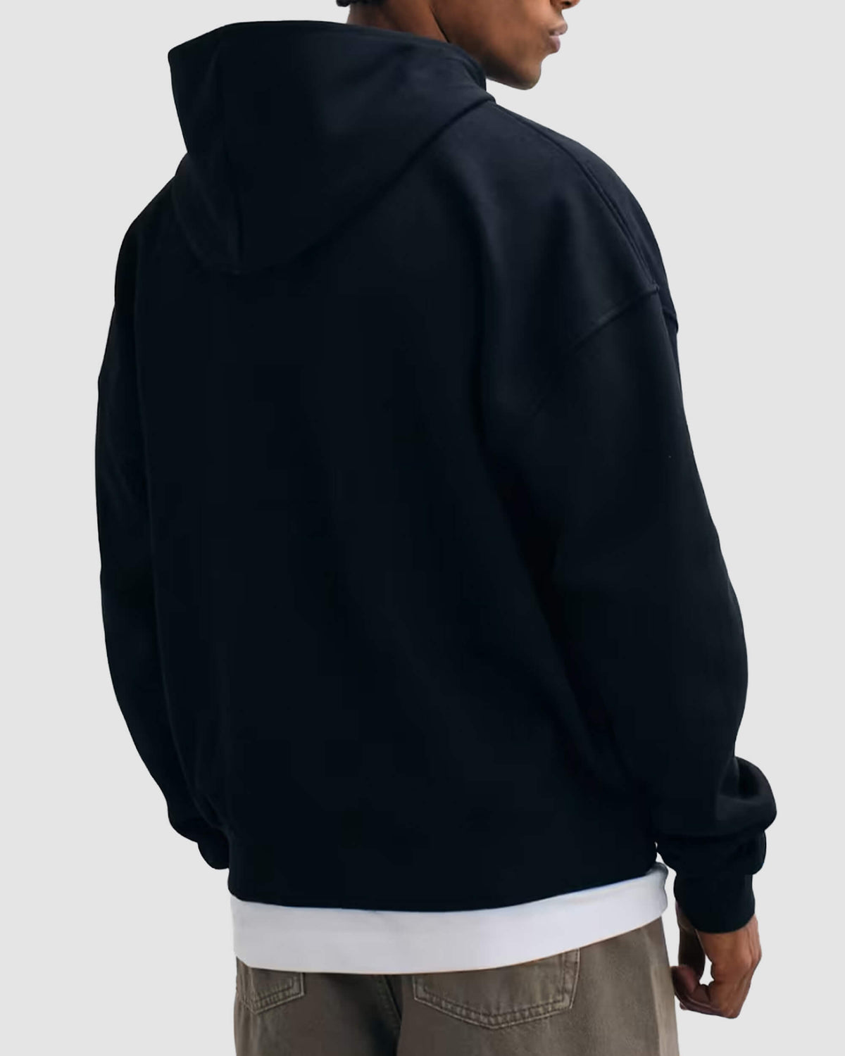 Zip Hoodie - Black